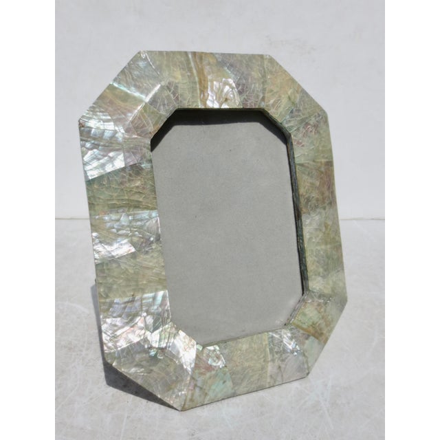 Abalone Shell Photo Frame For Sale - Image 4 of 6