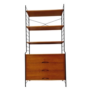 Bookcase with Cabinet in Teak from WHB Germany, 1950s For Sale