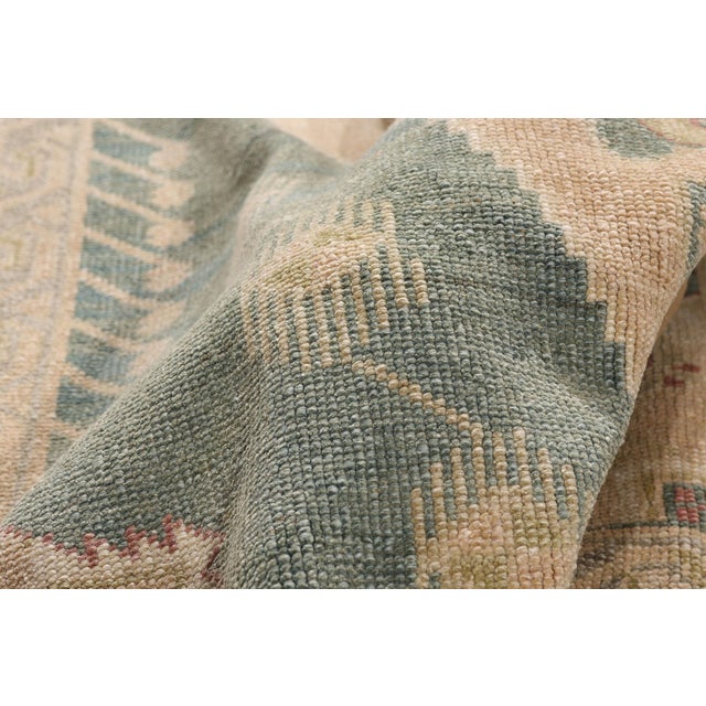 Vintage Turkish Oushak Rug, 05'02 X 09'04 For Sale In Dallas - Image 6 of 10
