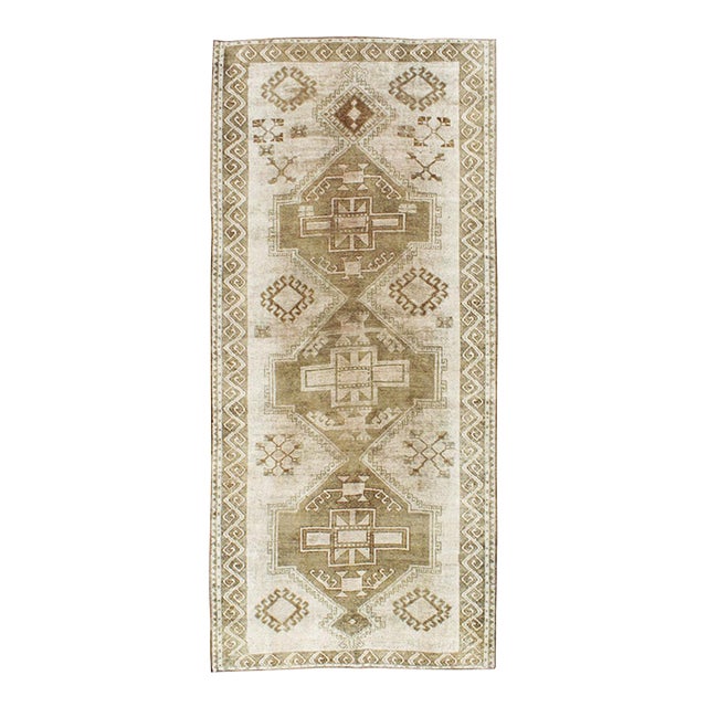 Galerie Shabab Collection Mid-20th Century Turkish Anatolian Gallery Carpet For Sale