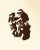Artist: Jean Arp Country: France Title: Untitled – B10 Medium: Woodcut Marks: Not signed, not numbered Paper size: 10.20 x...