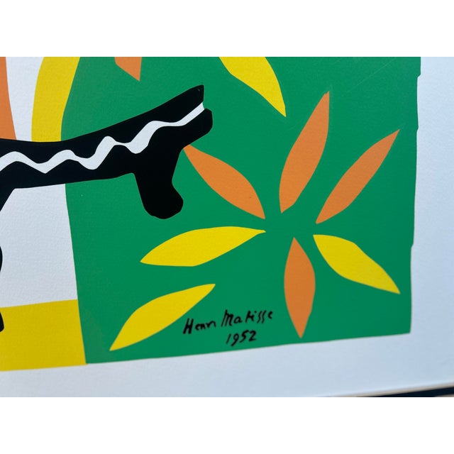 Tristesse Du Roi by Henri Matisse Large Mid Century Serigraph Print 38x51 For Sale In Houston - Image 6 of 7