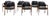 Armchairs by Ico Parisi for Fratelli Reguitti, Italy, 1959, Set of 6 For Sale