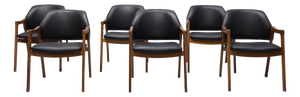 Armchairs by Ico Parisi for Fratelli Reguitti, Italy, 1959, Set of 6