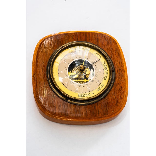 Barometer Weather Station, 1960s For Sale - Image 4 of 6
