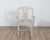 Wood Pair of Swedish Rococo Carved Armchairs with Original Patina For Sale - Image 7 of 16