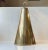 1960s Vintage Nautical Brass Megaphone Pendant Lamp, 1970s For Sale - Image 5 of 10