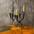 Mid 20th Century Pair of Iron Brutalist Candle Holders For Sale - Image 4 of 15