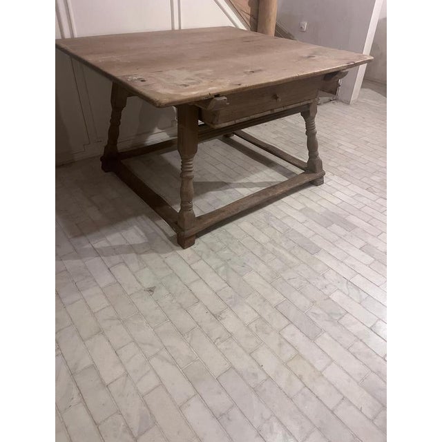 Antique Merchants Pay Table in Wood, 1800s For Sale - Image 9 of 11