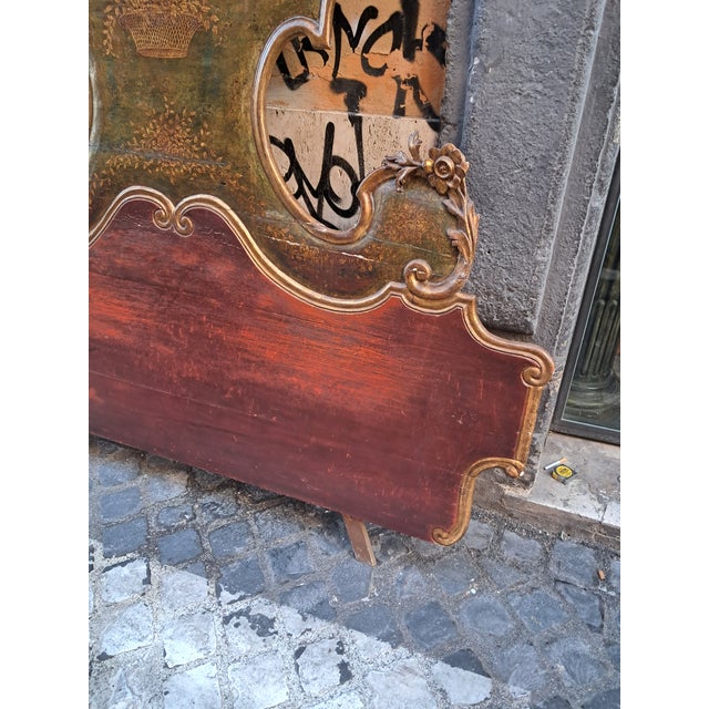 Olot Bedhead in Wood For Sale - Image 5 of 7