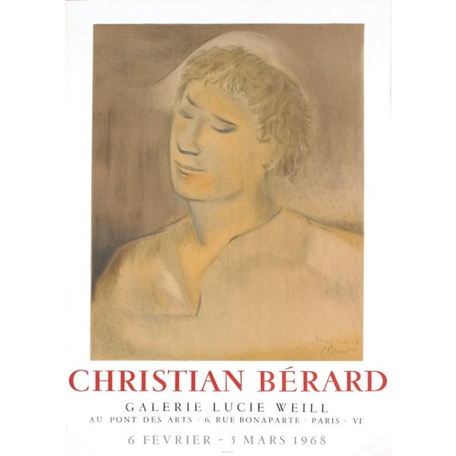 Artist: Christian Berard Title: Galerie Lucie Weill Year: 1968 Signed: No Medium: Lithograph Paper Size: 26 x 18.5 inches...
