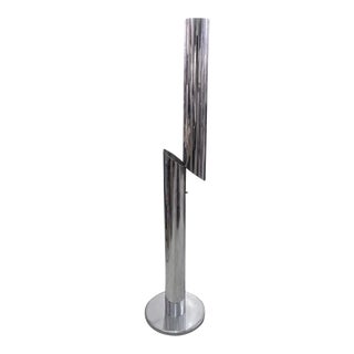 Mid-Century Chrome Floor Lamp For Sale
