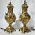 French Pair Antique French Gilt Bronze Tables Lamps in the Louis XV Style For Sale - Image 3 of 7