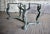 Verdigris Mid 20th Century Italian Bronze Neoclassical Style Caryatid & Atlas Dining or Work Table For Sale - Image 8 of 13