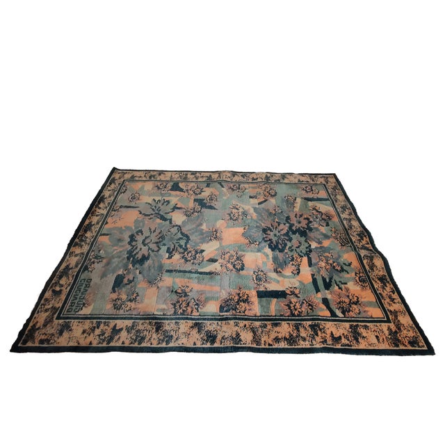 Vintage Wool Rug by Giorgetto Giugiaro for Paracchi, 1990s For Sale - Image 9 of 9