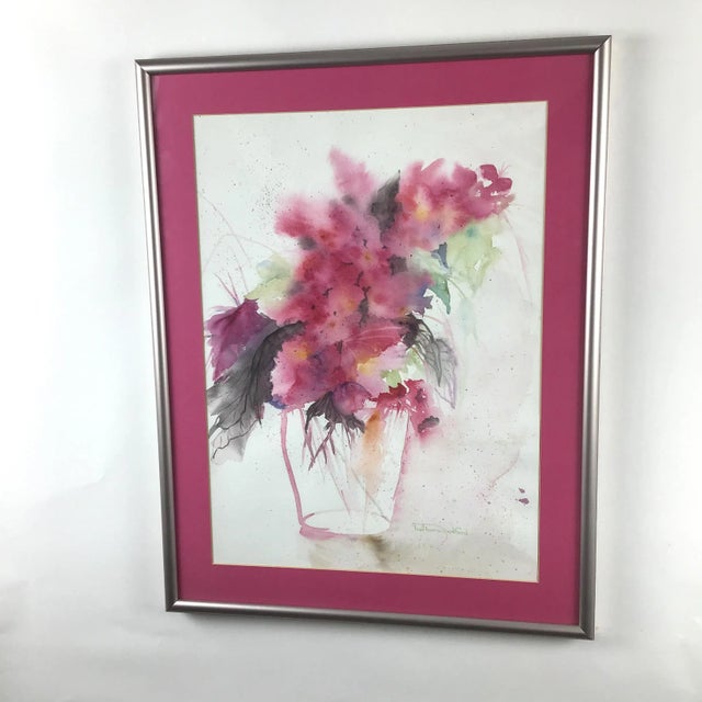 Beautiful watercolor mixed styles and intricate details are shown on this painting. We love these offbeat paintings by...