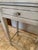 Bernhardt Criteria 78” Heather Gray Ash & Stainless Steel Console Table For Sale - Image 9 of 17