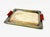 Art Deco Silver Plated Serving Tray with Bakelite Handle from František Bibus & Son, 1930s, in Very Good conditions....