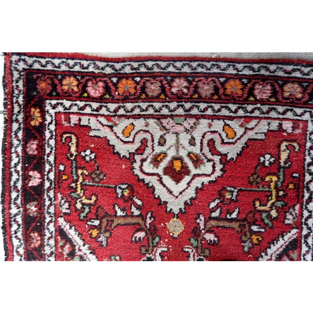 1920s, Handmade Antique Persian Malayer Runner Rug 2.5' X 12.5' For Sale - Image 14 of 14