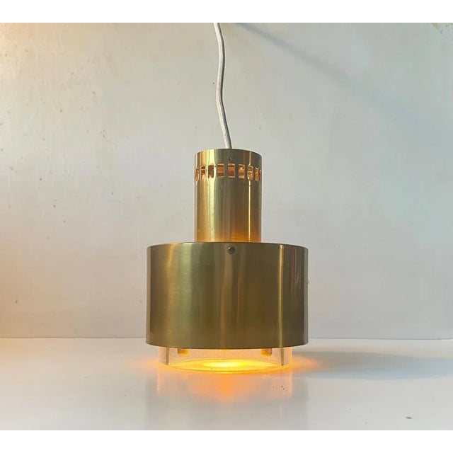 Mid-Century Nautical Princess Margrethe Pendant Lamp by Kay Kørbing for Lyfa, 1960s For Sale - Image 6 of 10