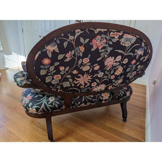 Early 20th Century Louis XVI-Style Settee For Sale - Image 4 of 11