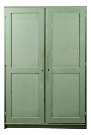 Vintage Cabinet in Green, 1950s