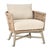 Contemporary Outdoor Malibu Woven Club Chair For Sale - Image 3 of 6