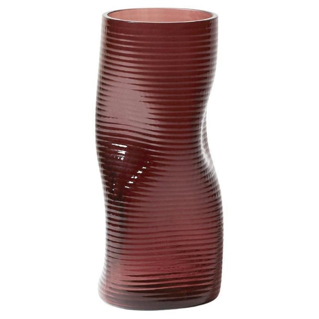 Coral Vase in Hand-Blown Venetian Glass from Cassina For Sale - Image 11 of 11