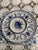 Striking Vintage blue and white floral motif with expressive hand-painted detailing. Sustainably sourced from a Russian...