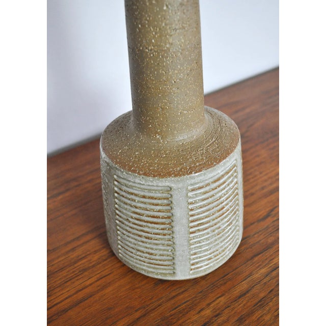 Scandinavian Modern Ceramic Table Lamp by Per Linnemann-Schmidt for Palshus, 1960s For Sale - Image 6 of 12