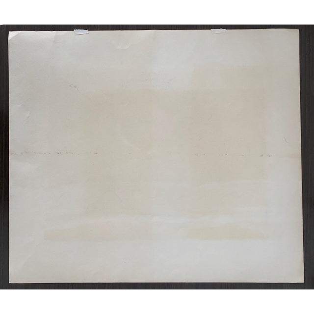 Late 20th Century Adja Yunkers, Large Silkscreen Abstract Latvian American Modernist Artist - Rosh Hashana, 1974 For Sale - Image 5 of 6