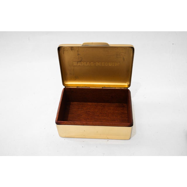 Brass Box from Mechanical Engineering Company, 1920s For Sale - Image 10 of 13