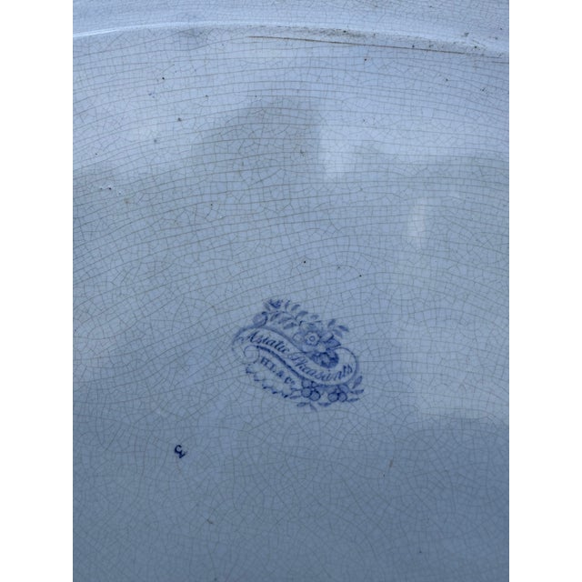 English English Transferware Platter For Sale - Image 3 of 6