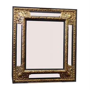 Antique Louis XIII Style Closed Cup Mirror