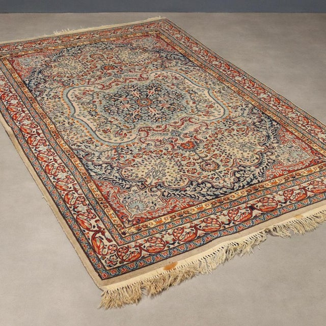 Kashmir Rug in Wool For Sale - Image 10 of 10