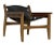 Noir NOIR Nomo Chair, Teak with Leather For Sale - Image 4 of 5