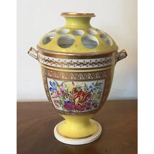 Antique Early 19th Century London Decorated Coalport Porcelain Bough Pot For Sale - Image 11 of 13