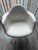 Eames Authentic Herman Miller Eames Molded Plastic Armchairs (Pair) – White, Wire Eiffel Base For Sale - Image 4 of 11