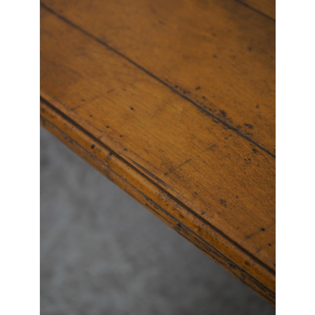 Brown Guy Chaddock Country Distressed Coffee Cocktail Table For Sale - Image 8 of 13