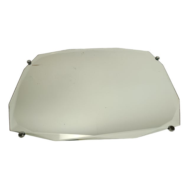 Art Deco Bevelled Mirror, 1930s For Sale