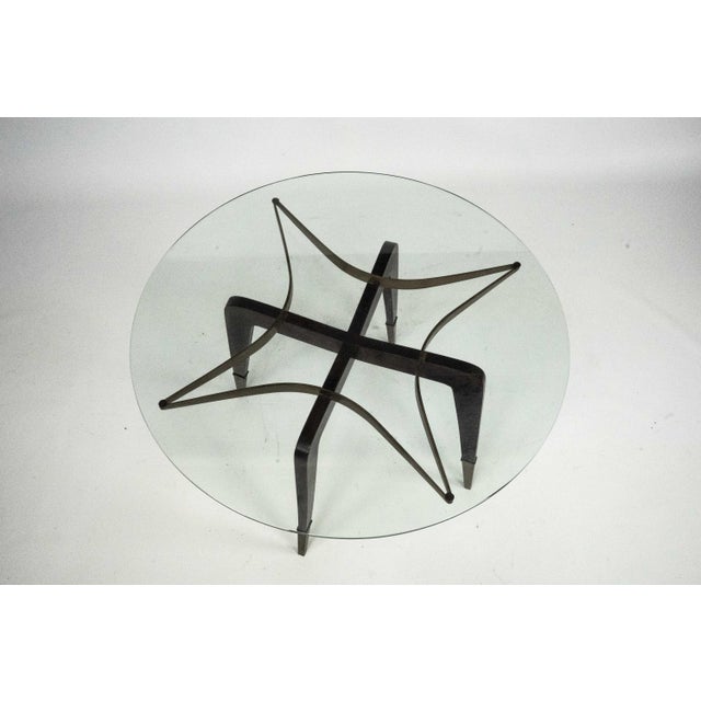 Mid-Century Modern Round Coffee Table by Paolo Buffa, 1950s For Sale - Image 9 of 17