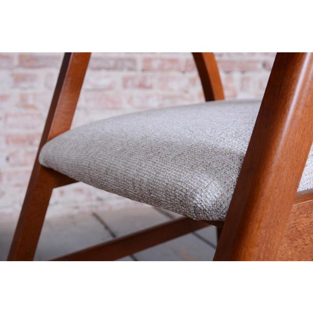 Set of Mid-Century Armchairs in Cherry Wood, Czech, 1970s For Sale - Image 18 of 18