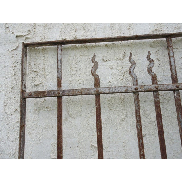 1900 - 1909 Antique Victorian Iron Architectural Salvage Element For Sale - Image 5 of 6