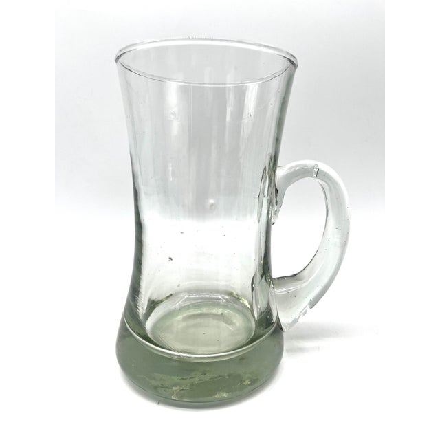 Mid-Century Modern Brutalist Studio-Glass Tankards in the style of Erik Höglund from Kosta Boda, 1960s, Set of 3 For Sale - Image 15 of 18