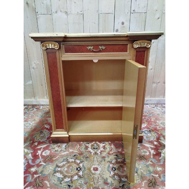 Wood Napoleon III Style Sideboard in Wood For Sale - Image 7 of 11