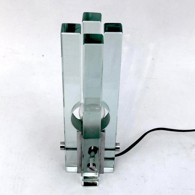 Glass Table Lamp from Gallotti & Radice, 1970s For Sale - Image 4 of 14
