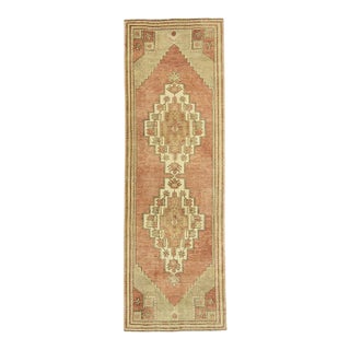 Turkish Anatolian Runner Rug 3'1" x 9'6" For Sale