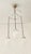 19th Century Art Nouveau Glasss Chandelier, 1890s For Sale - Image 5 of 9