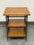 Industrial Iron + Wood Three Tier Side Table For Sale - Image 9 of 12