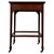 19th Century English Mahogany Side Table with Satinwood Inlay For Sale - Image 9 of 13